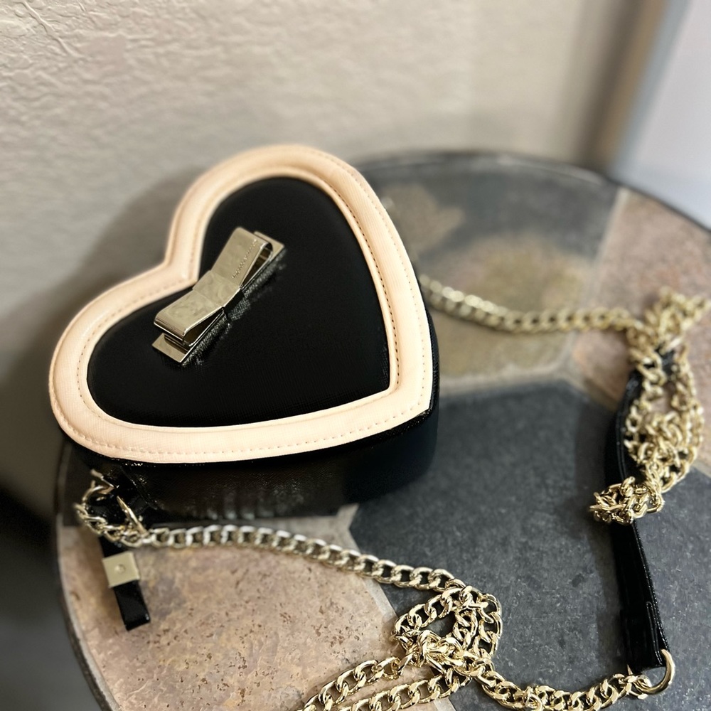 Victoria Secret Cross Body Bag - Heart Shape